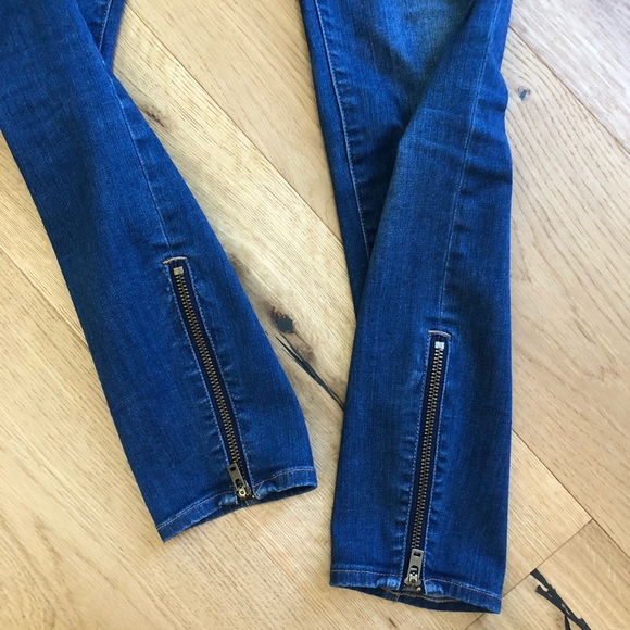 Madewell Ankle Zip Skinny Jean - Picture 2 of 8